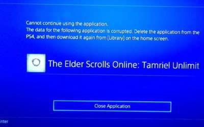Datos dañados en PS4, cómo repararlos