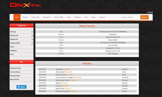 DivxTotal está caído, 5 alternativas para descargar torrent