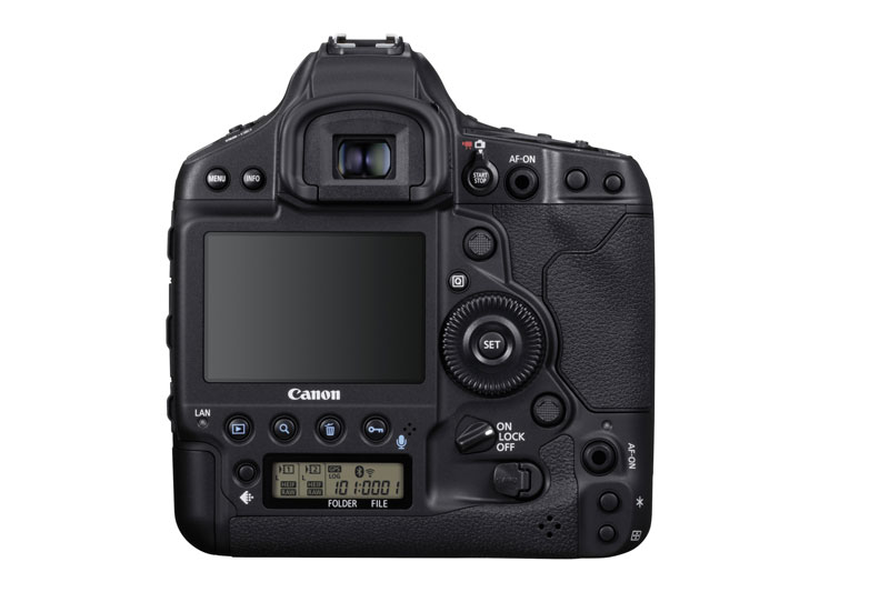 lanzamiento Canon EOS-1D X Mark III trasera