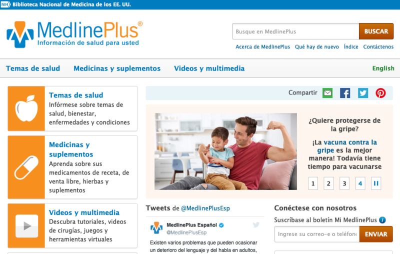 Medlineplus portales de salud