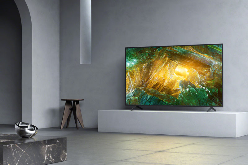 nueva gama de televisores de Sony para 2020 modelo XH80