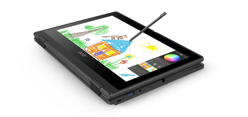 nuevo Acer TravelMate Spin B3 modo tablet