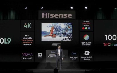 Hisense nos muestra cómo podrían ser los televisores del futuro