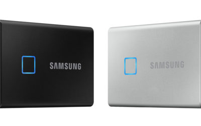 Con este disco duro externo de Samsung protegerás tus datos con el dedo
