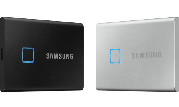 Con este disco duro externo de Samsung protegerás tus datos con el dedo