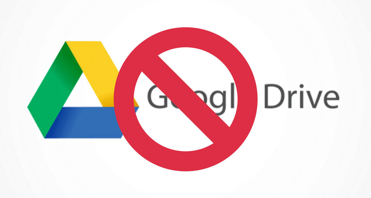 Problemas con Google Drive, el servicio falla al iniciar sesión