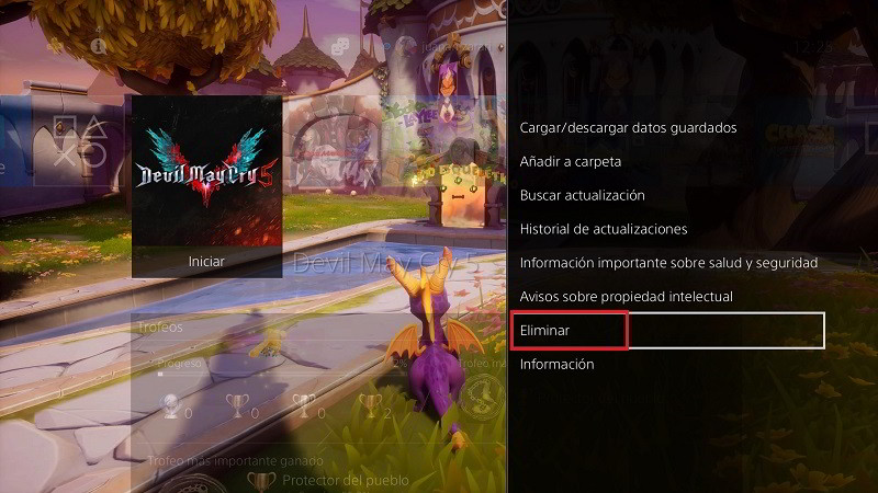 Datos dañados en PS4, cómo repararlos 5 Reinstala los datos dañados
