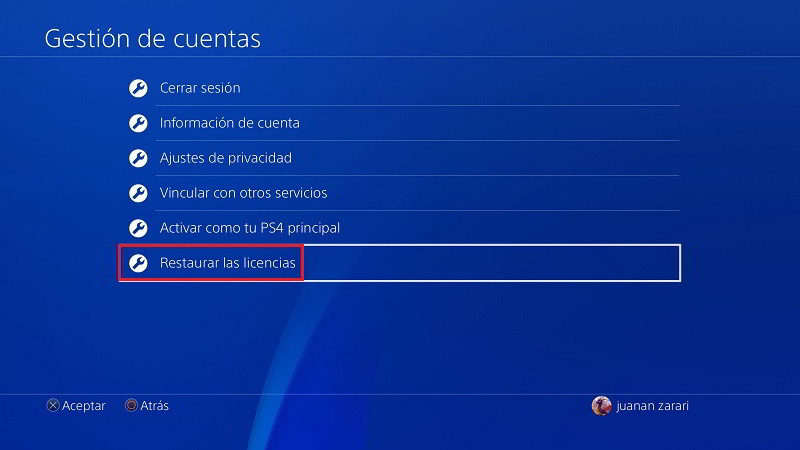 Restaura las licencias de tus juegos 2