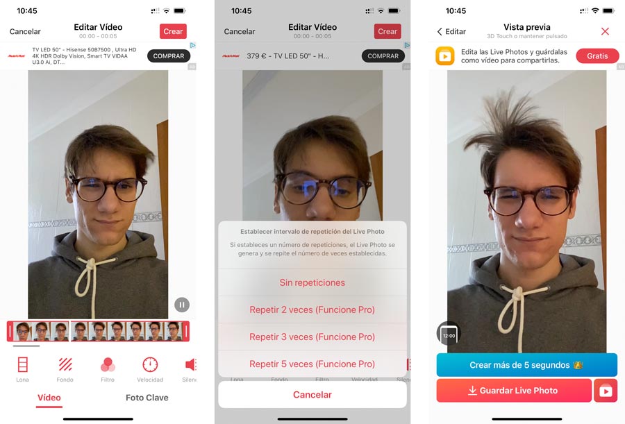 Los mejores trucos para sacar slofies o selfies en cámara lenta en el iPhone 4 slofie_live_foto