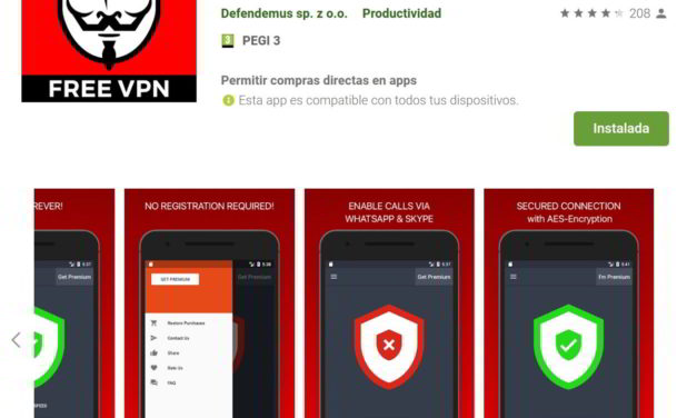 Social Network VPN o cómo navegar de forma anónima y segura