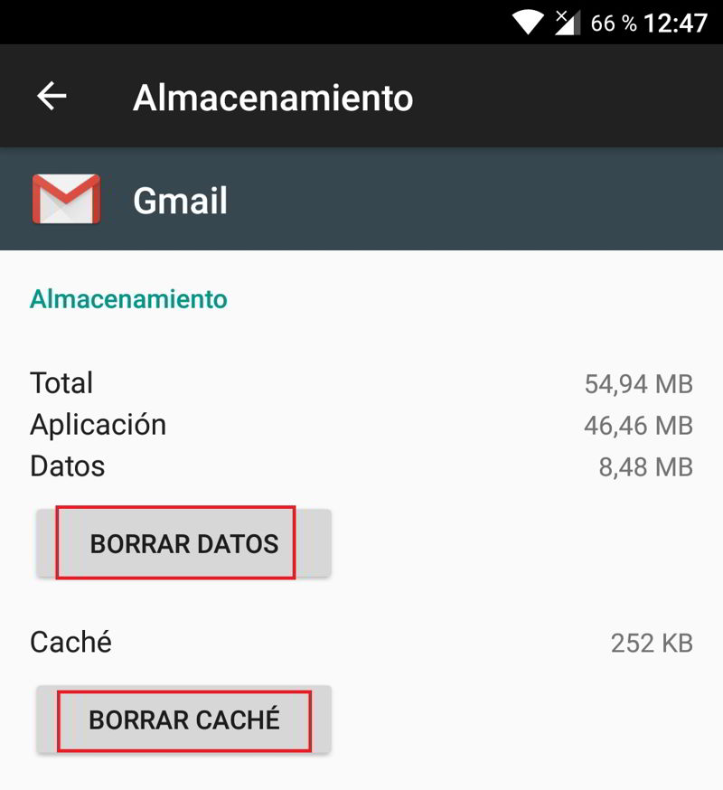 No puedo entrar a Gmail: solución a los problemas de inicio de sesión 7 Soluciona problemas de sincronizacion gmail 1