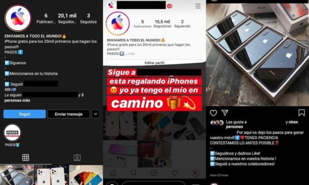 Esto es lo que se esconde tras los sorteos falsos de Instagram