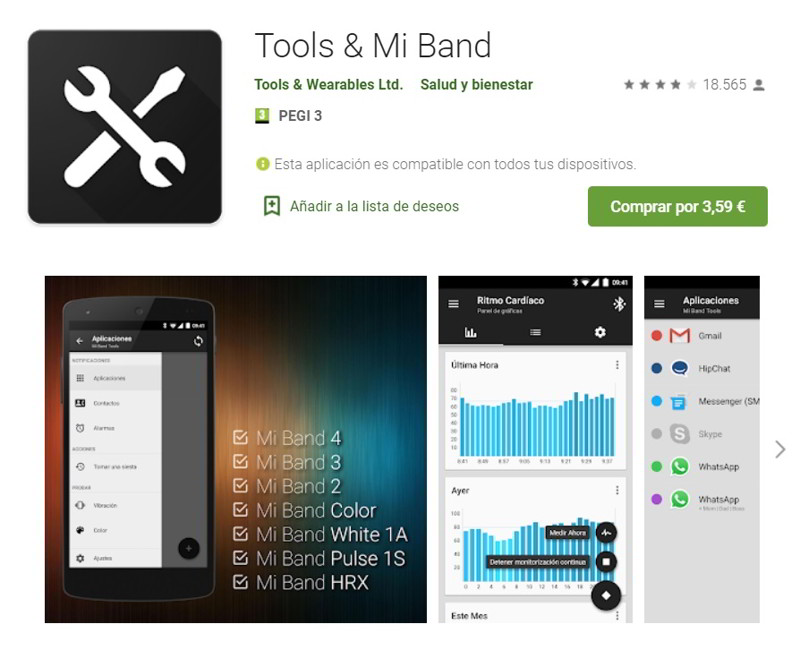 8 apps para sacar todo el partido a la Xiaomi Mi Band 6