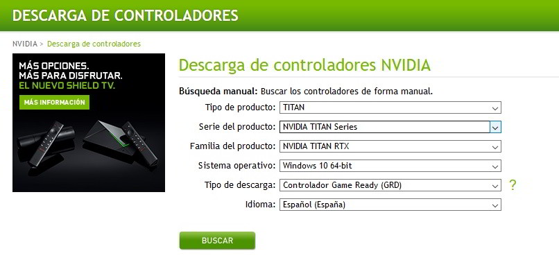 Usa el ultimo driver de Intel, Nvidia o AMD