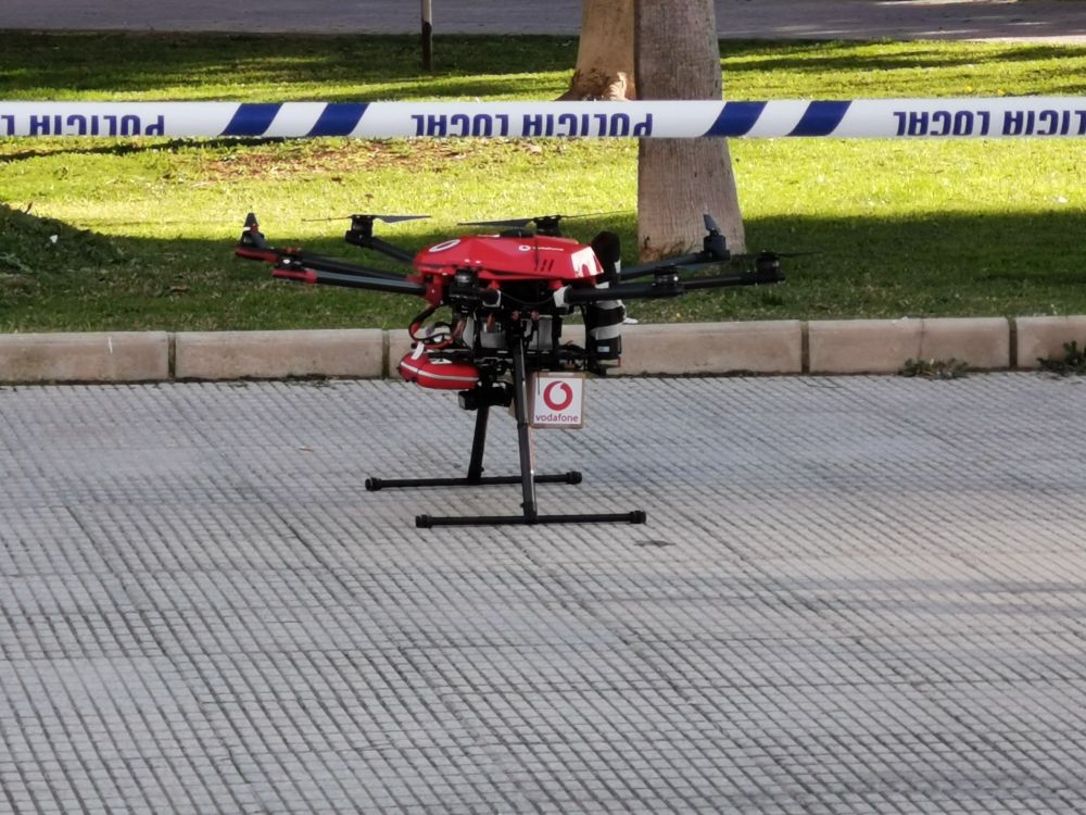 vodafone drones 5G 5