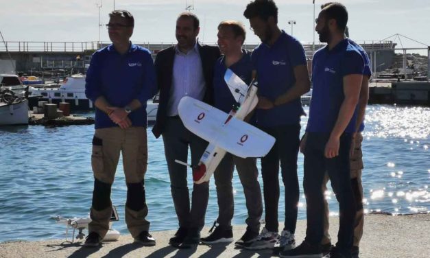 Así es el primer vuelo de drones con 5G en un entorno urbano