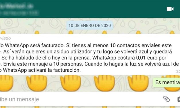 ¿Es verdad que WhatsApp te cobrará un céntimo por mensaje?