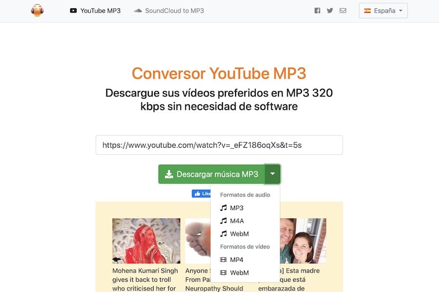 youtube a mp3 online
