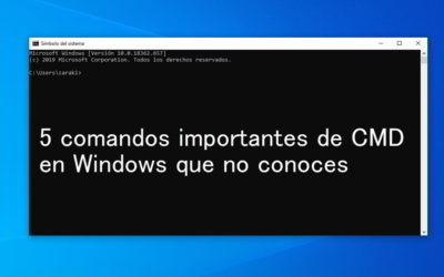 5 comandos importantes de CMD en Windows que no conoces