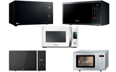 5 microondas con grill si no tienes espacio para horno en la cocina