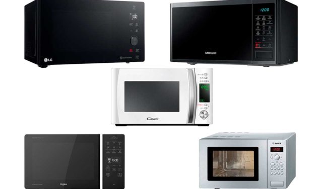 5 microondas con grill si no tienes espacio para horno en la cocina