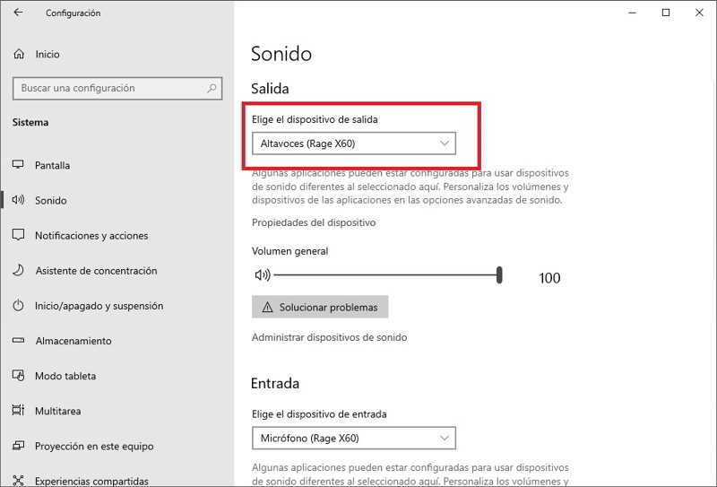 Comprobar configuracion de los auriculares 2