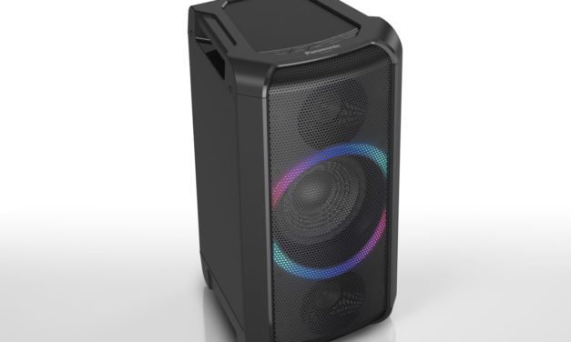Lleva la fiesta contigo a cualquier parte con el nuevo altavoz de Panasonic