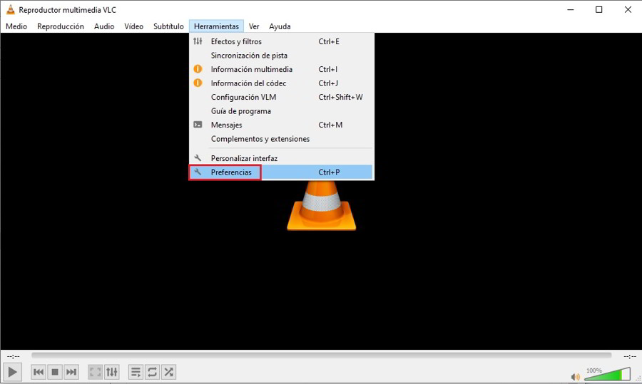 modificar la cantidad de cache de VLC para ver vídeos sin cortes 2