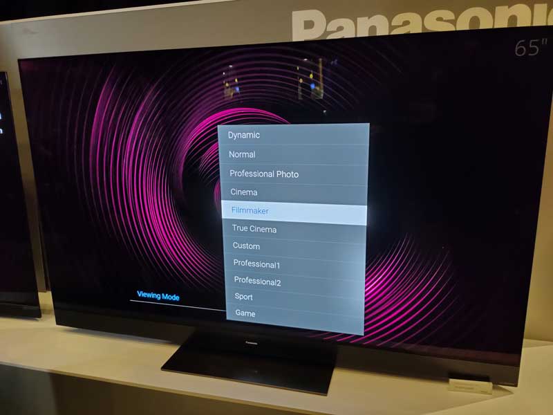 lanzamiento oficial televisores Panasonic 2020 Dolby Vision iQ