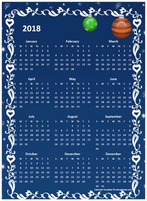 Plantillas de calendario anual para office 2