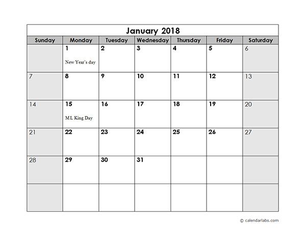 Plantillas de calendario mensual office 1