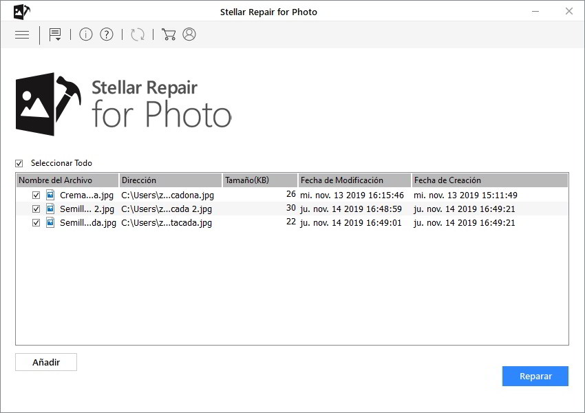 repara fotos dañadas con Stellar Phoenix JPEG Repair 2 2