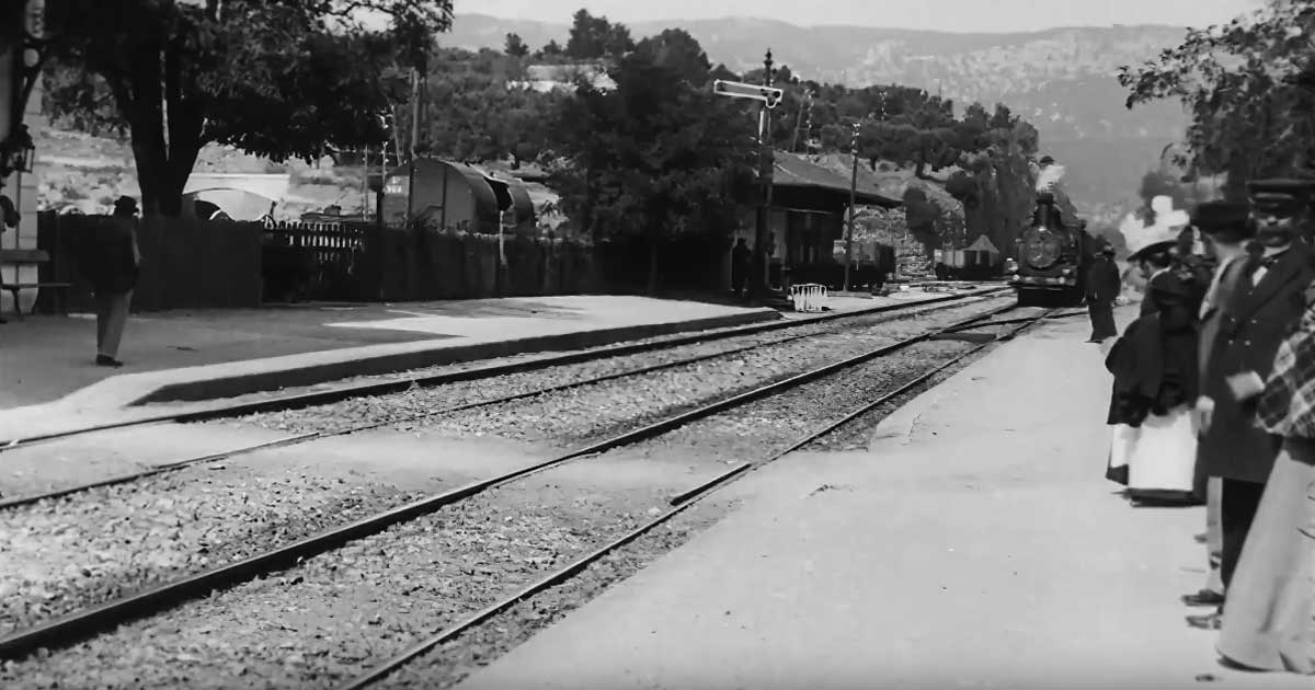 No lo creerás, pero este vídeo se grabó en 1896