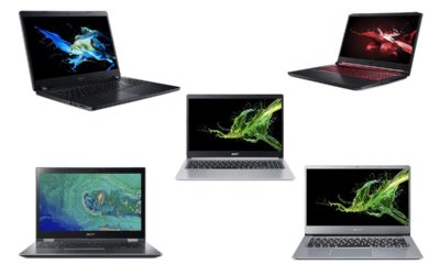 5 portátiles de Acer para trabajar desde casa