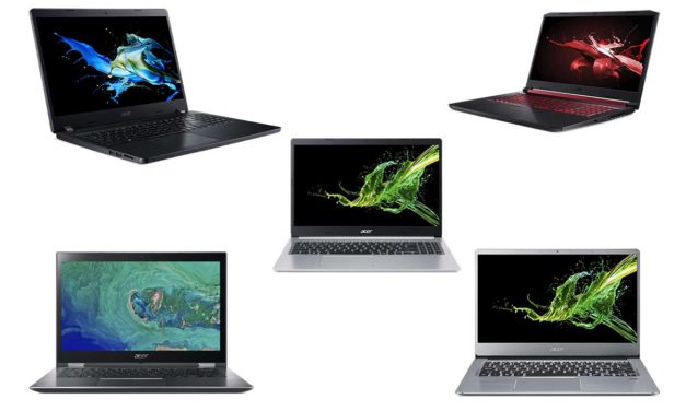 5 portátiles de Acer para trabajar desde casa
