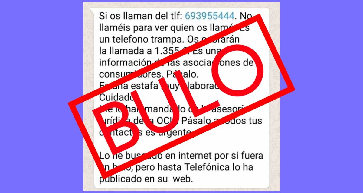 Mala hierba nunca muere: vuelve la estafa de los 1500 euros de WhatsApp