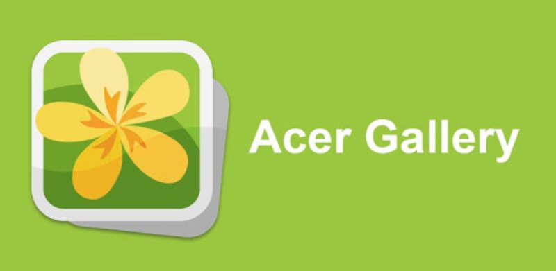 Acer Gallery aplicacion