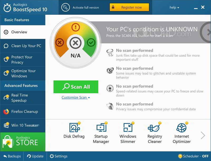 5 alternativas a CCleaner para limpiar y acelerar tu portátil gratis 4 Auslogics BoostSpeed