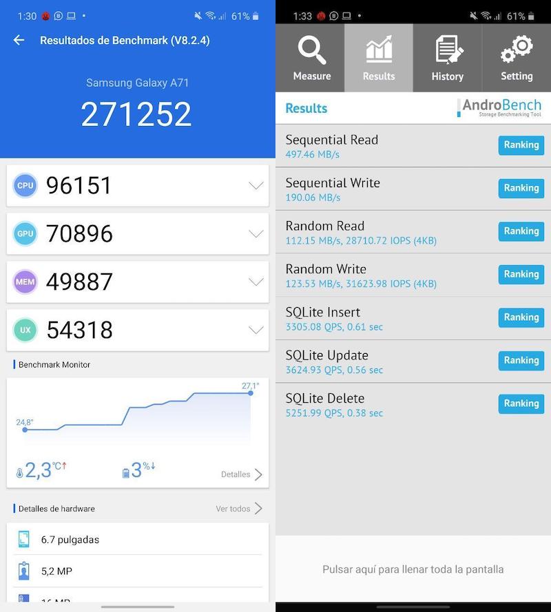 benchmark bateria galaxy a71 1