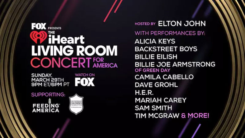 cómo ver y escuchar iHeart Living Room Concert