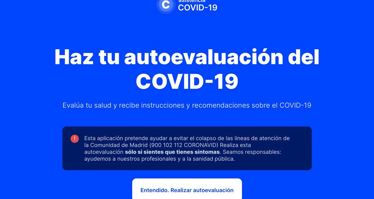 Cómo saber si tienes coronavirus o Covid-19 si vives en Madrid