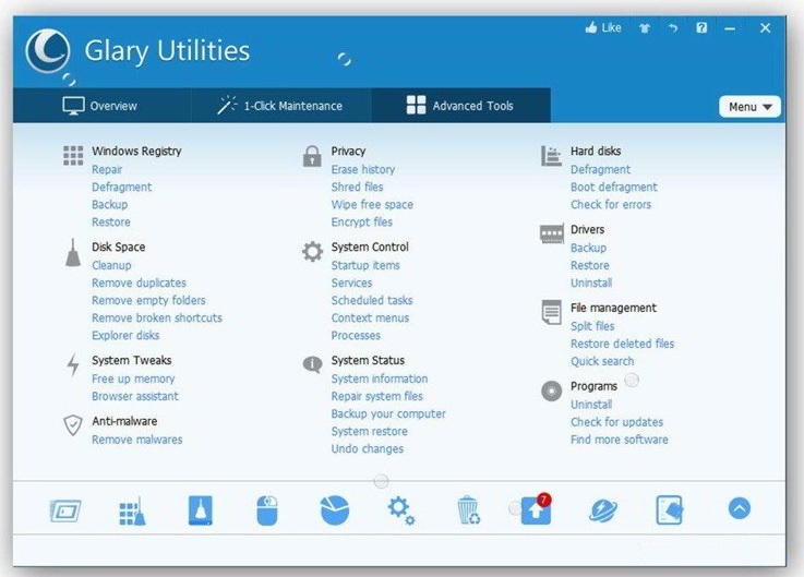 5 alternativas a CCleaner para limpiar y acelerar tu portátil gratis 5 Glary Utilities