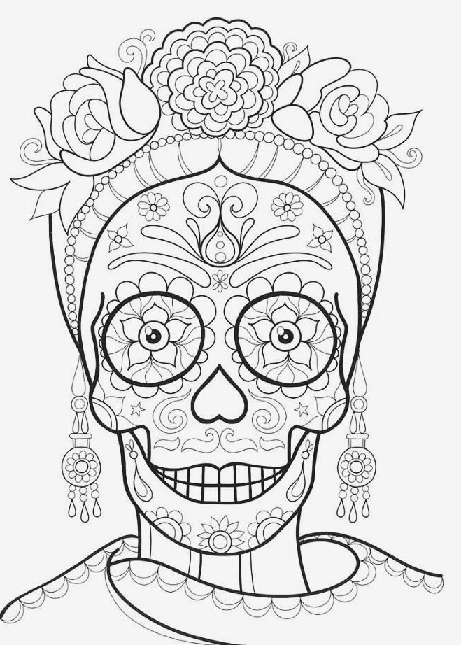 mandala calavera