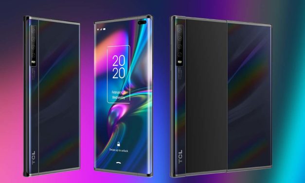 Este concepto de móvil plegable de TCL te hará querer tener uno