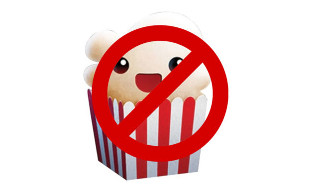 Por qué no debes actualizar la aplicación de Popcorn Time
