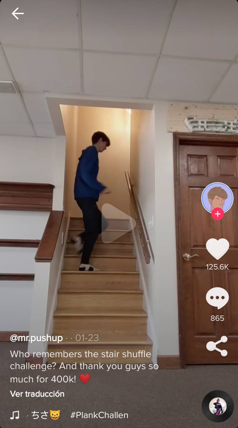 Stairchallenge Tik Tok