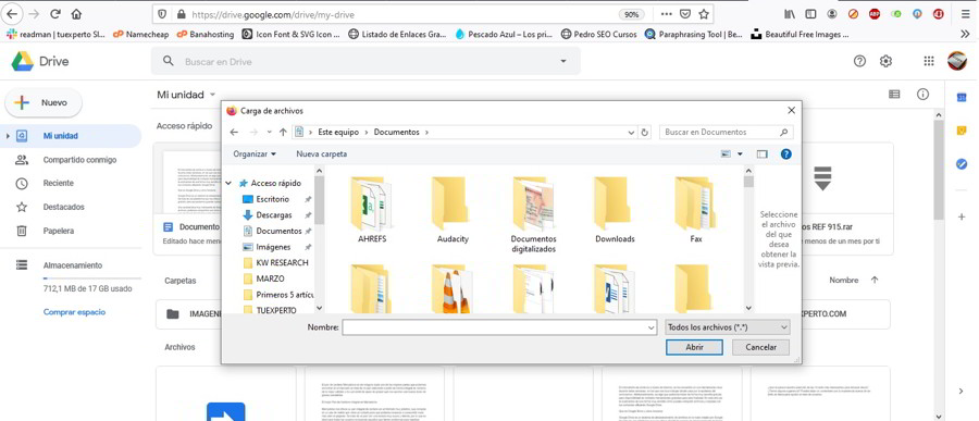 Cómo usar Google Drive para compartir archivos y carpetas estos días 1