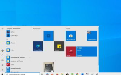 Truco para añadir un reloj al menú Inicio de Windows 10