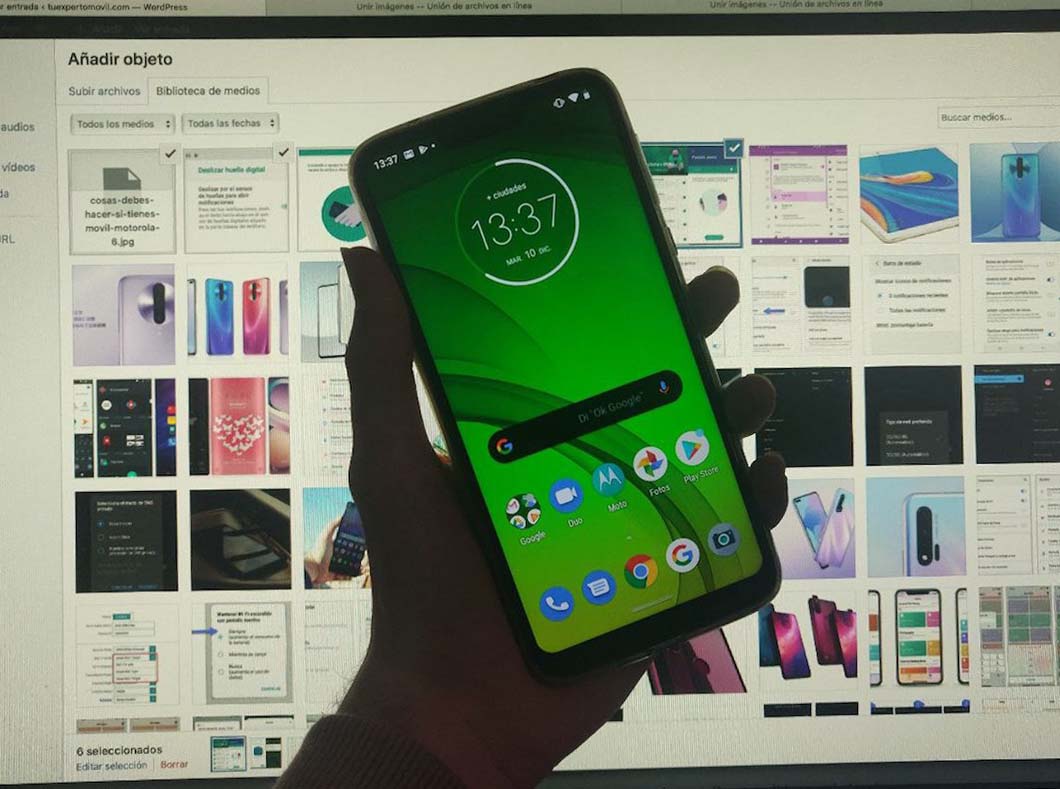 MOTOROLA Moto G7 Play códigos secretos e recursos ocultos