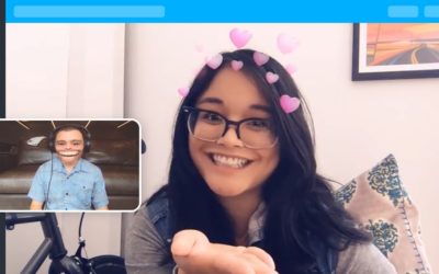 Así puedes usar los filtros de Snapchat en tus videollamadas